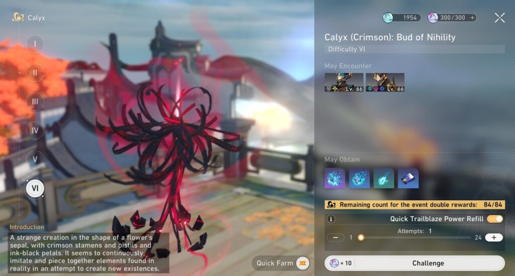 Honkai Star Rail The Dahlia Materials