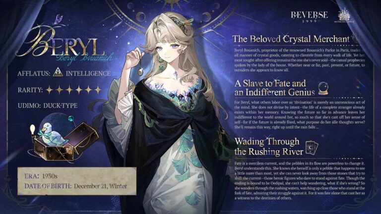 Reverse: 1999 Beryl Build Guide – Best Psychubes, Resonance And More