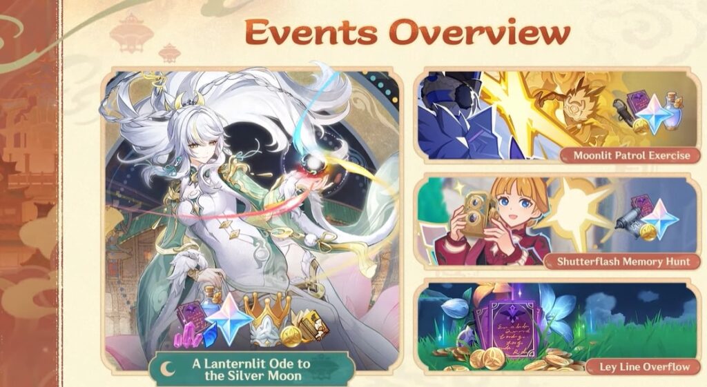 Genshin Impact Luna IV Events