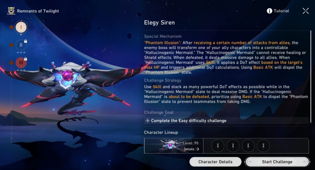 Honkai Star Rail 3.8 Remnants of Twilight Event 5th Stage