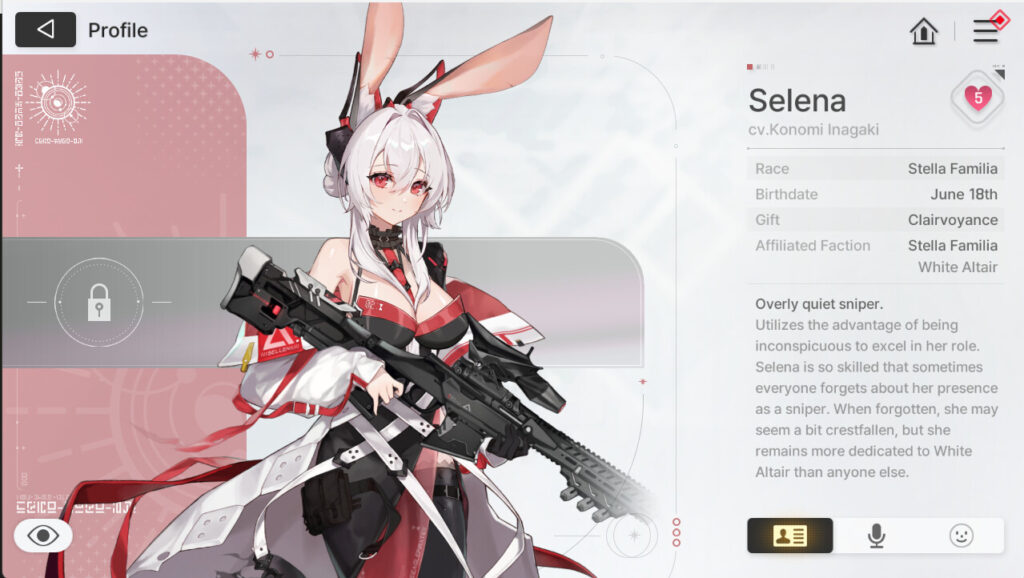 Chaos Zero Nightmare Selena