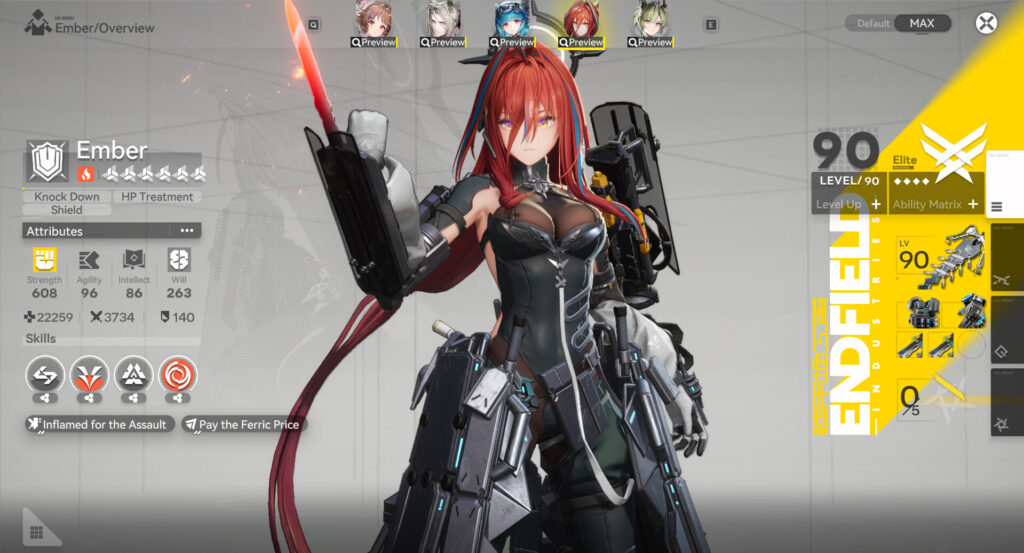 Arknights: Endfield Starter Free Starter 6-Star Ember