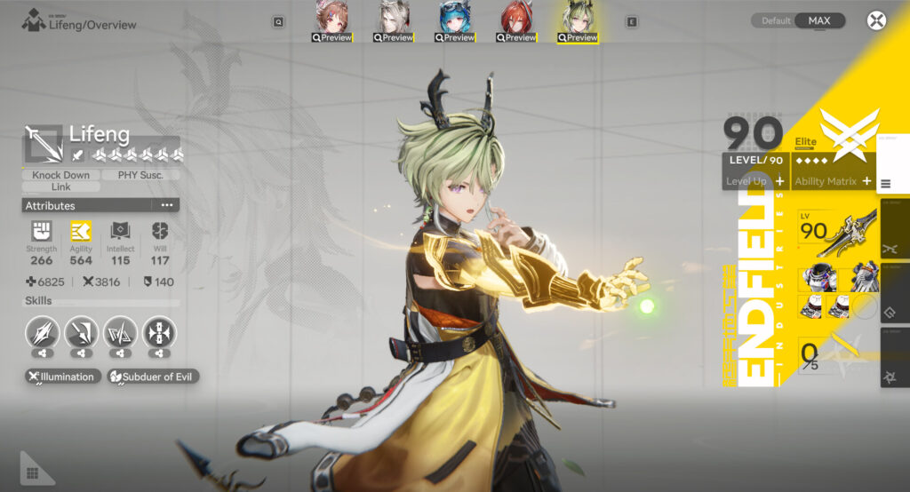 Arknights: Endfield Starter Free Starter 6-Star Lifeng