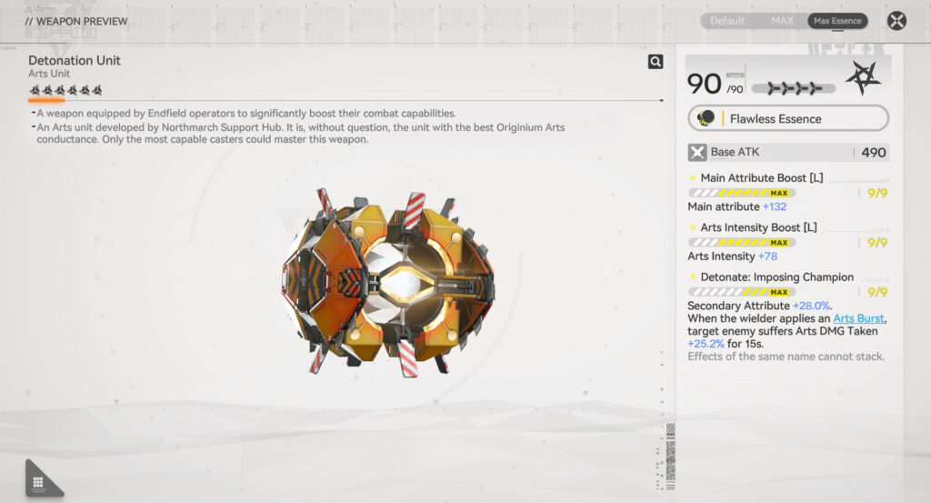 Arknights: Endfield Free 6-star Weapon Detonation Unit