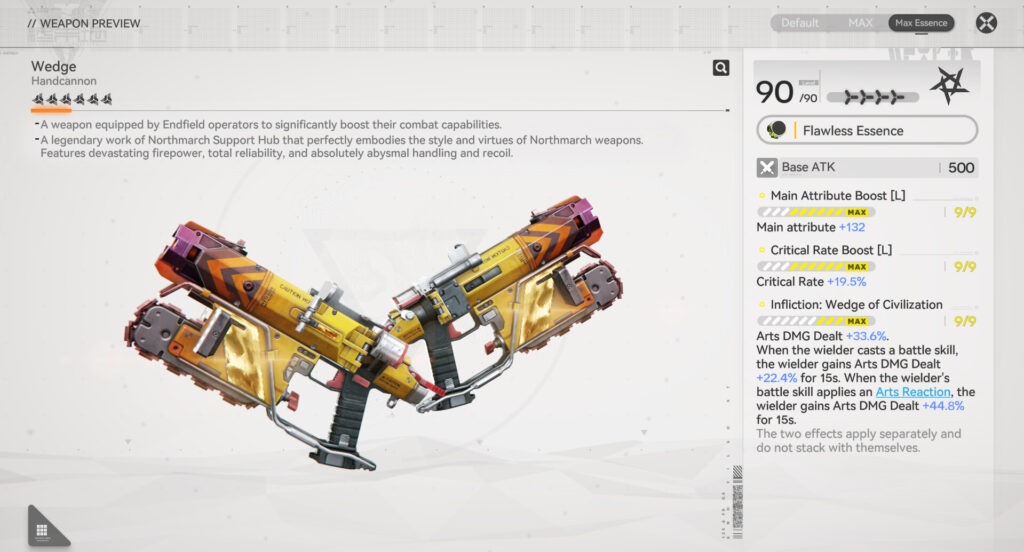 Arknights: Endfield Free 6-star Weapon Wedge