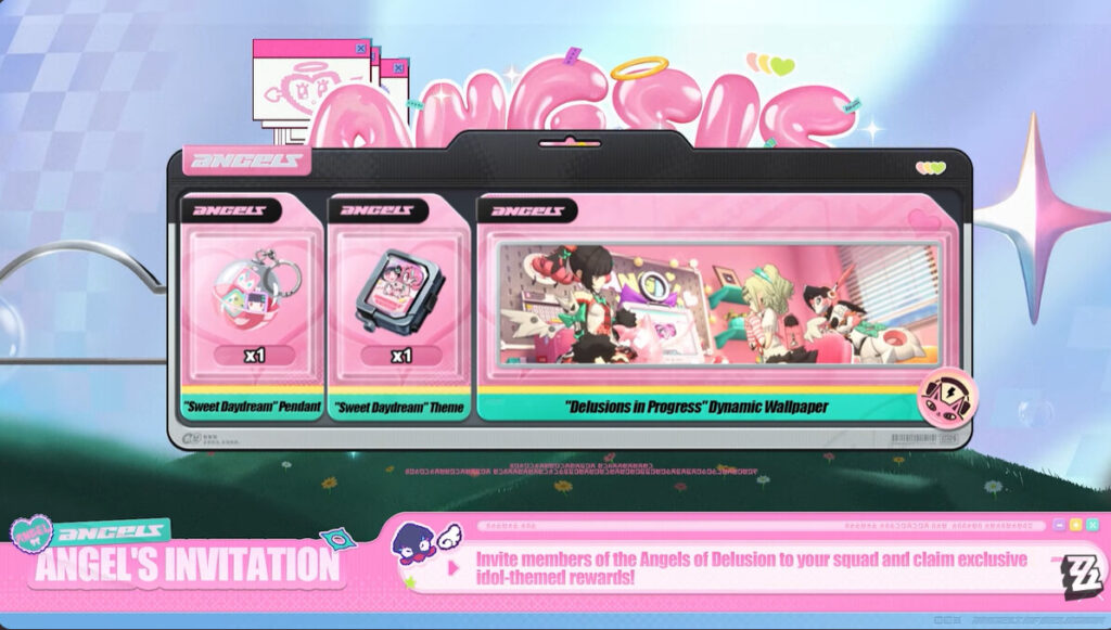 Zenless Zone Zero 2.6 Angels Of Delusions Invite