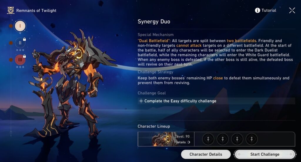 Honkai Star Rail 3.8 Remnants of Twilight Event 4th stage