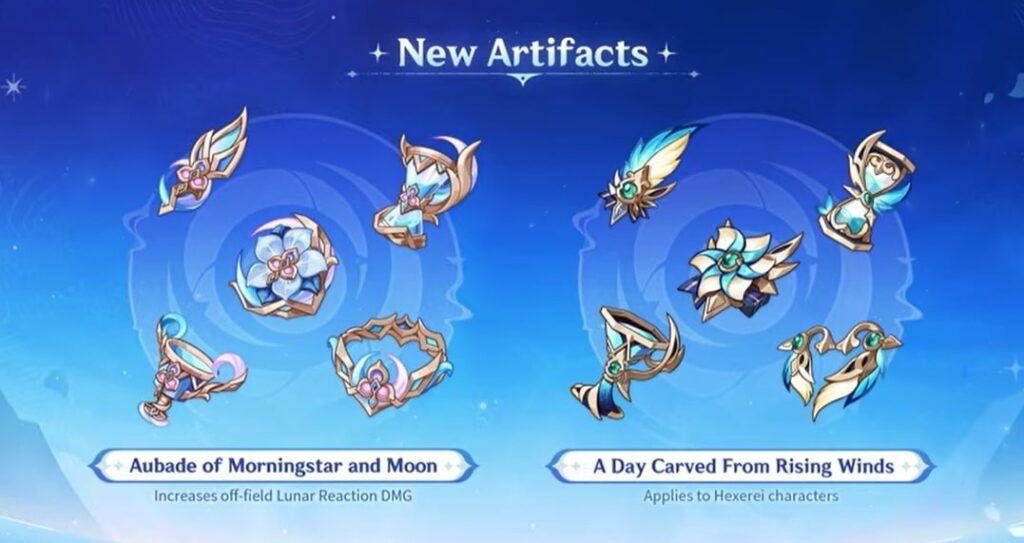 Genshin Impact Luna IV New Artifacts