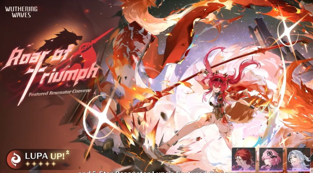 Wuthering Waves 3.1 Update Patch Lupa Banner
