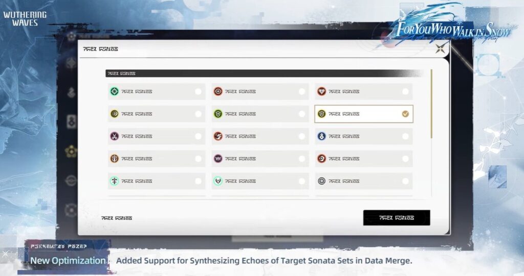 Wuthering Waves 3.1 Update Patch Echoes Synthesis