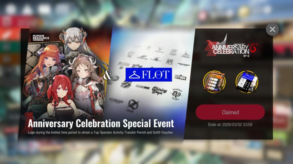 Arknights 6th Anniversary Free 6-Star Selector