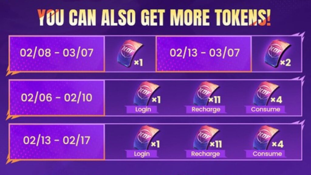 KOF Token and KOF Collab Token Fragments