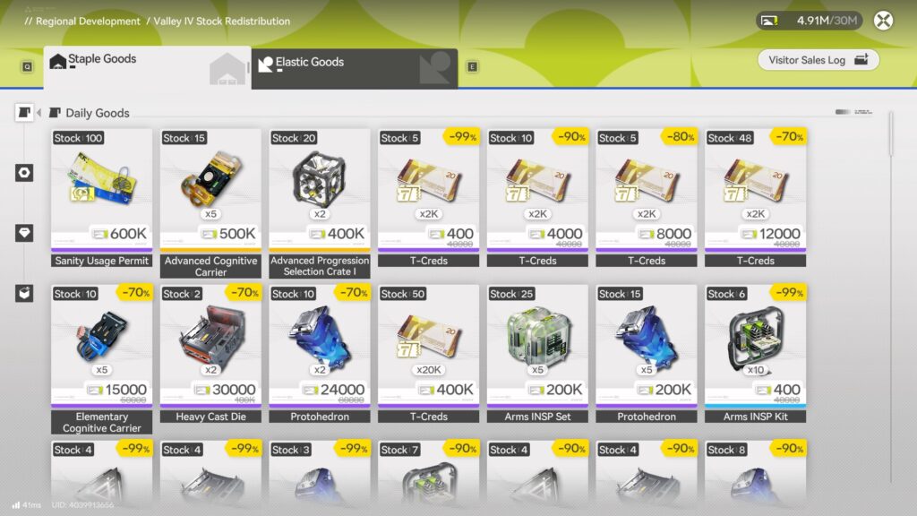 Arknights: Endfield Factory Stock Exchange