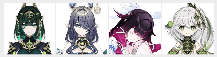 哥倫比婭月綻放配隊骨架