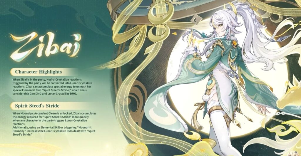 Genshin Impact Zibai