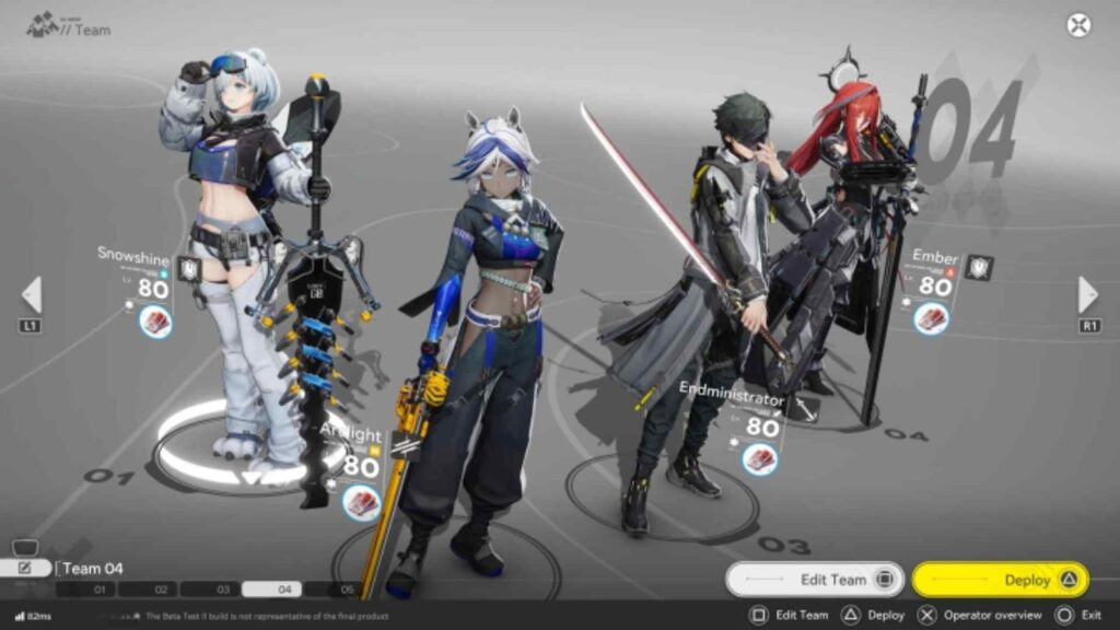 Recommended Team Setups