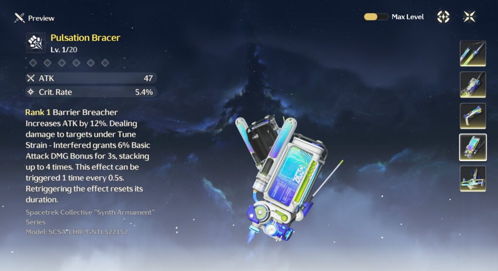 Wuthering Waves Pulsation Bracer