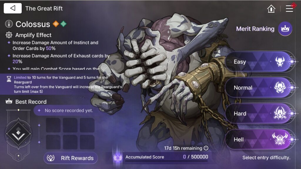 Chaos Zero Nightmare End of February Update Patch The Great Rift