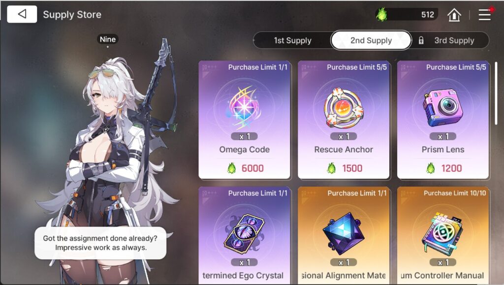 Chaos Zero Nightmare End of February Update Patch Event Shop