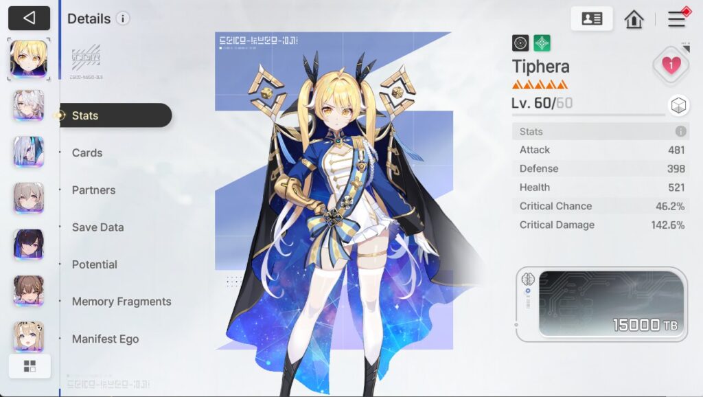 Chaos Zero Nightmare End of February Update Patch Tiphera