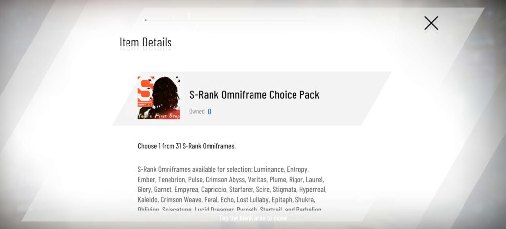 Punishing Gray Raven S Rank Selector