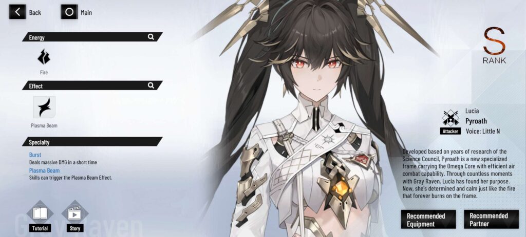 Punishing Gray Raven Lucia