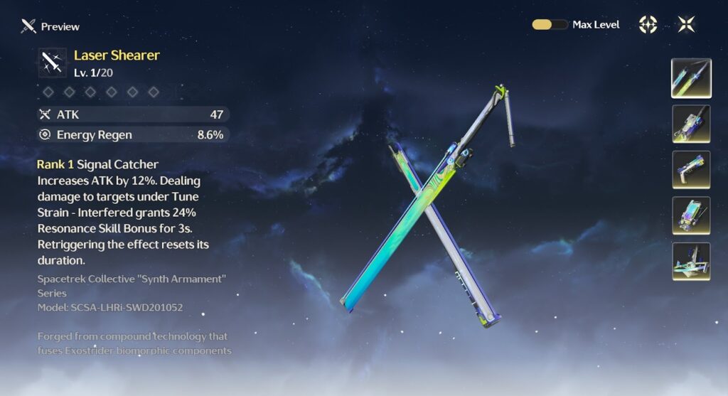 Wuthering Waves Laser Shearer