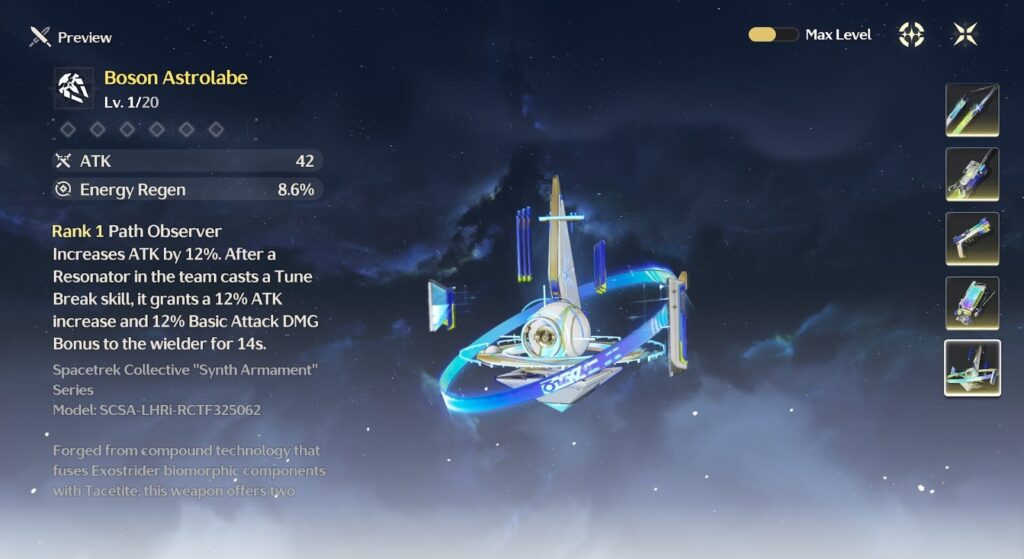 Wuthering Waves Boson Astrolabe