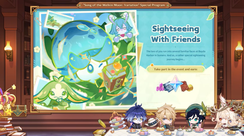 Sightseeing With Friends