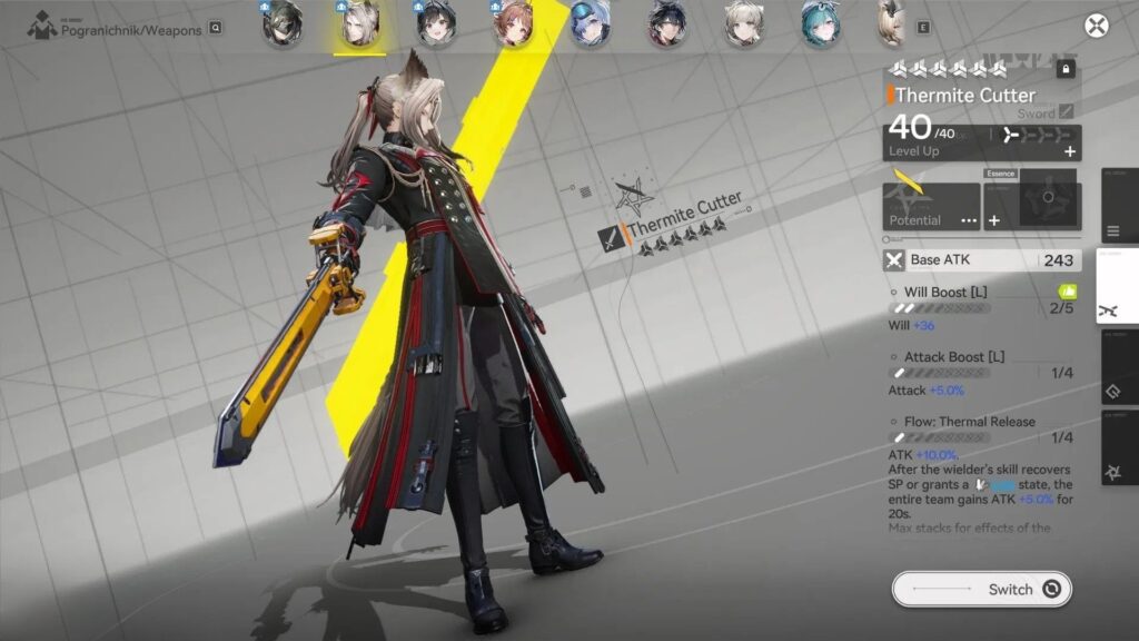 Pogranichnik Weapons