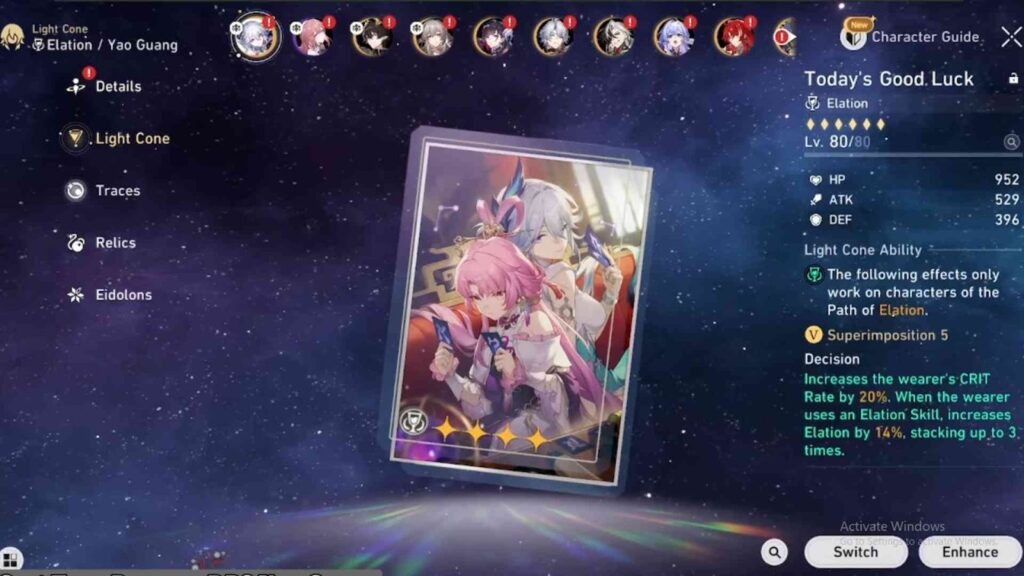  Yao Guang Light Cones