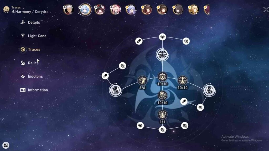 Cerydra Trace Priority