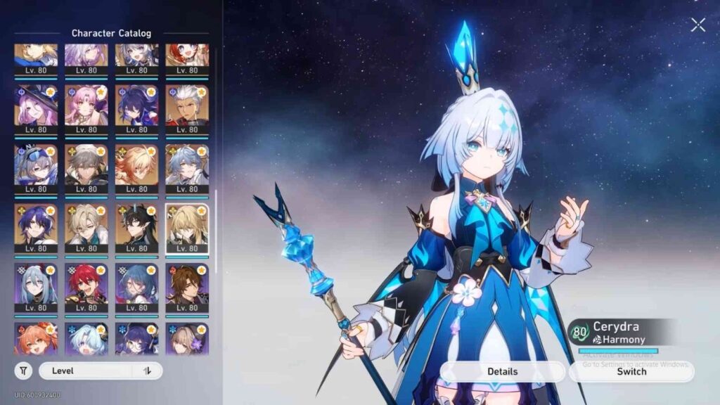  Honkai Star Rail Cerydra