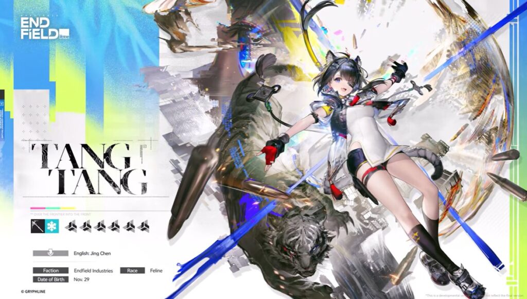 Arknights: Endfield 1.1 Tangtang