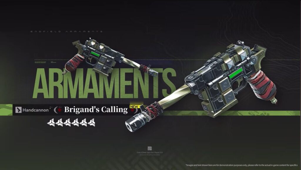 Arknights: Endfield 1.1 Tangtang weapon