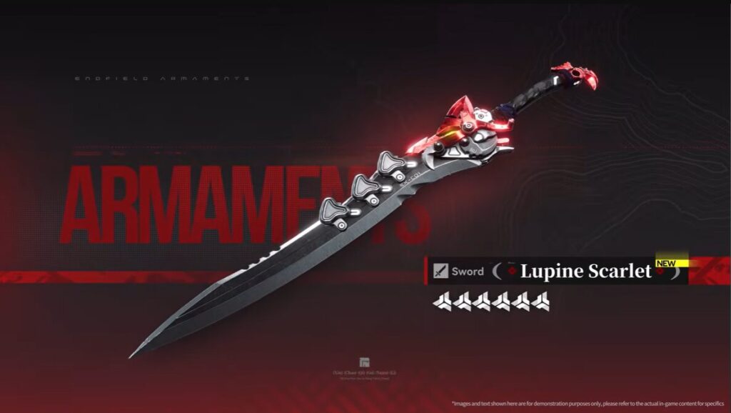 Arknights: Endfield 1.1 Rossi Weapon