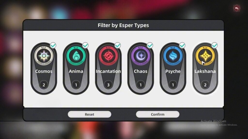 All Esper Cycle Reactions Explained