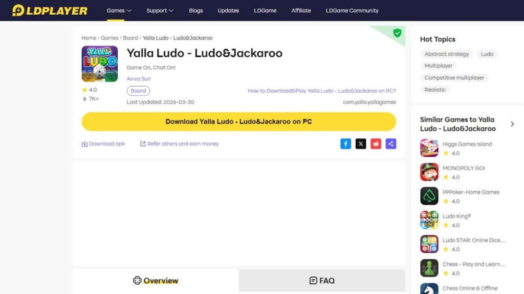 Yalla Ludo Download for PC and Android – Side-by-Side Options