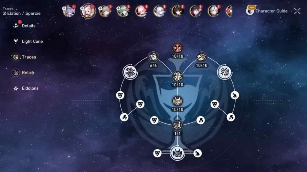 Trace Upgrade Priority