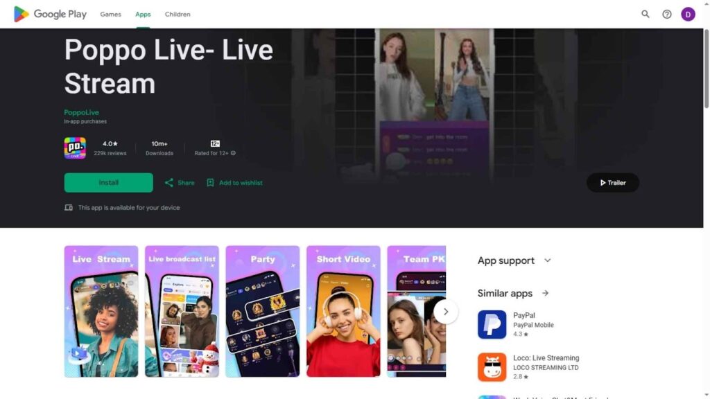 Poppo Live App Download for Android