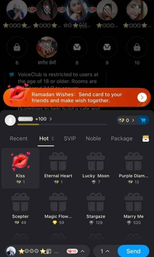 Participate in Live Streaming and Broadcasting