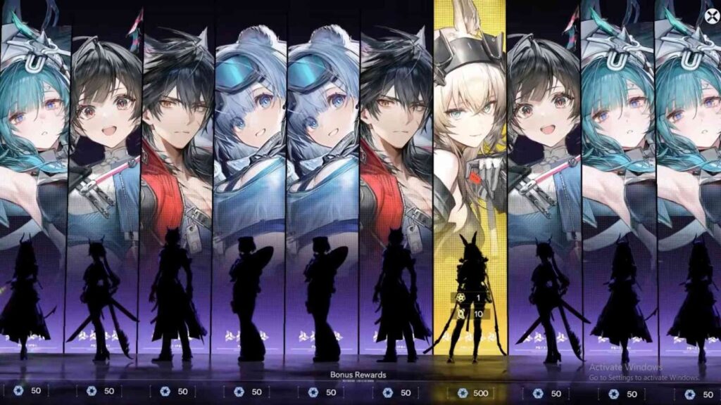 Secure Up to Three 6★ in 120 Pulls