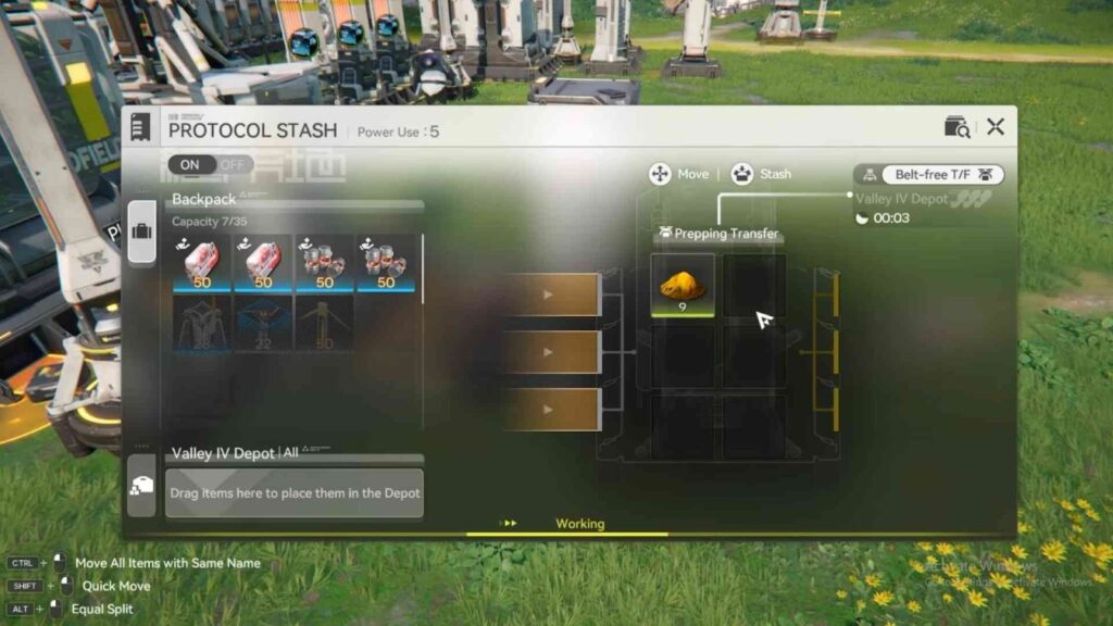 Main Crafting Recipes