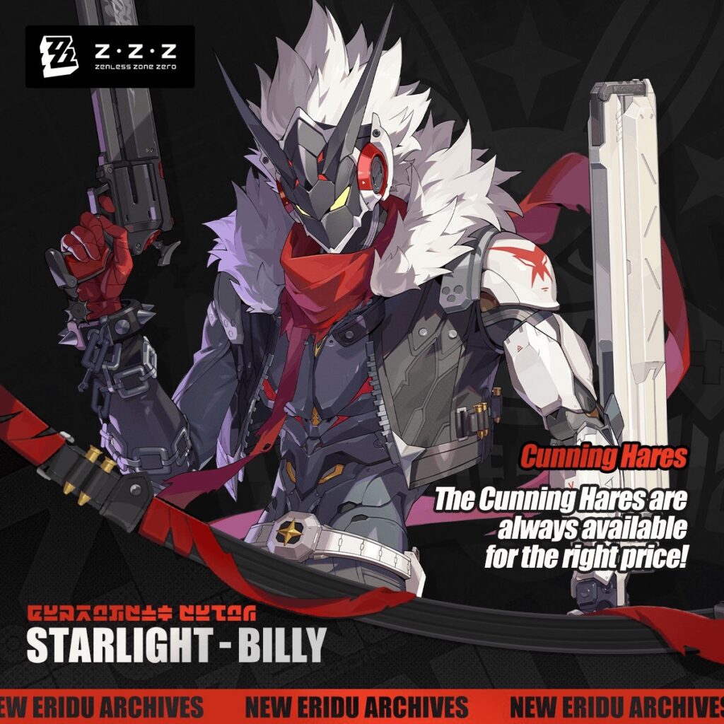 Zenless Zone Zero Starlight Billy