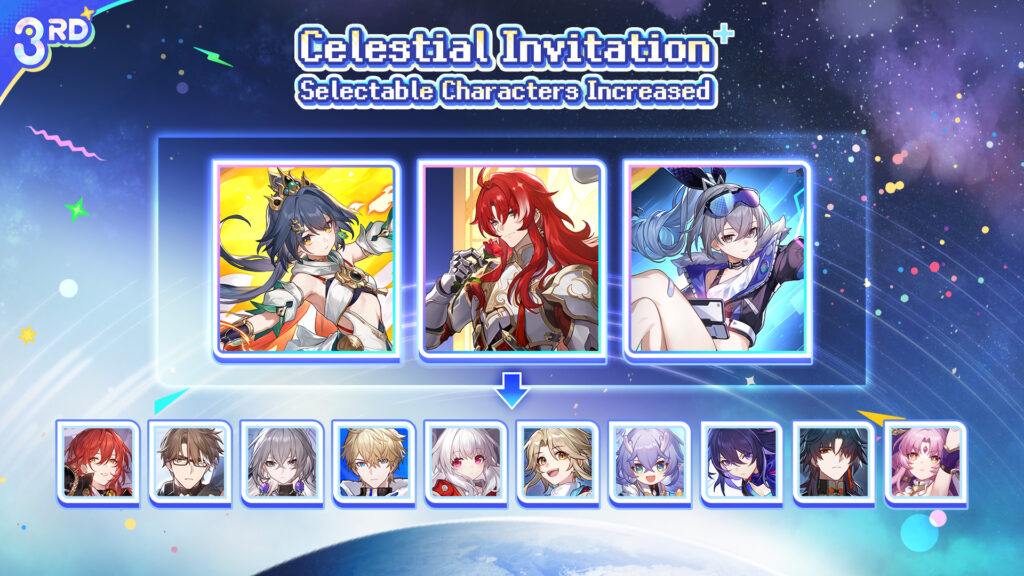 Honkai Star Rail New Permanent Pool Characters