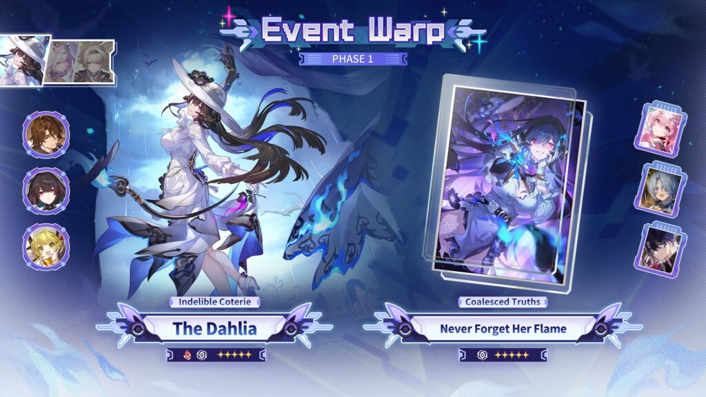 Honkai Star Rail The Dahlia Banner
