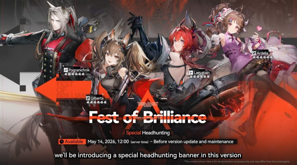 Arknights: Endfield Patch 1.2 Special Headhunting Banner