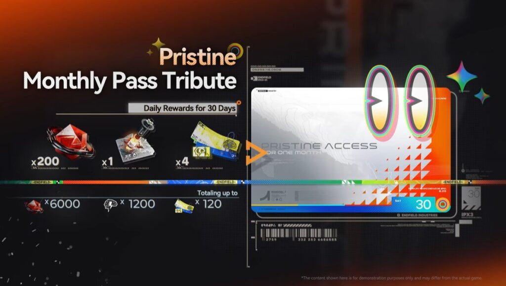 Arknights: Endfield Patch 1.2 Free Monthly Pass