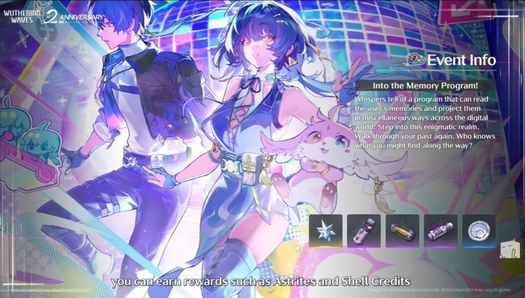 Wuthering Waves 2nd Anniversary Event