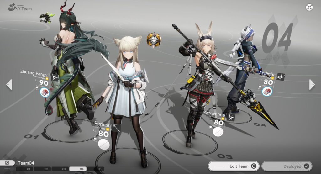 Arknights: Endfield Contingency Contracts Teams